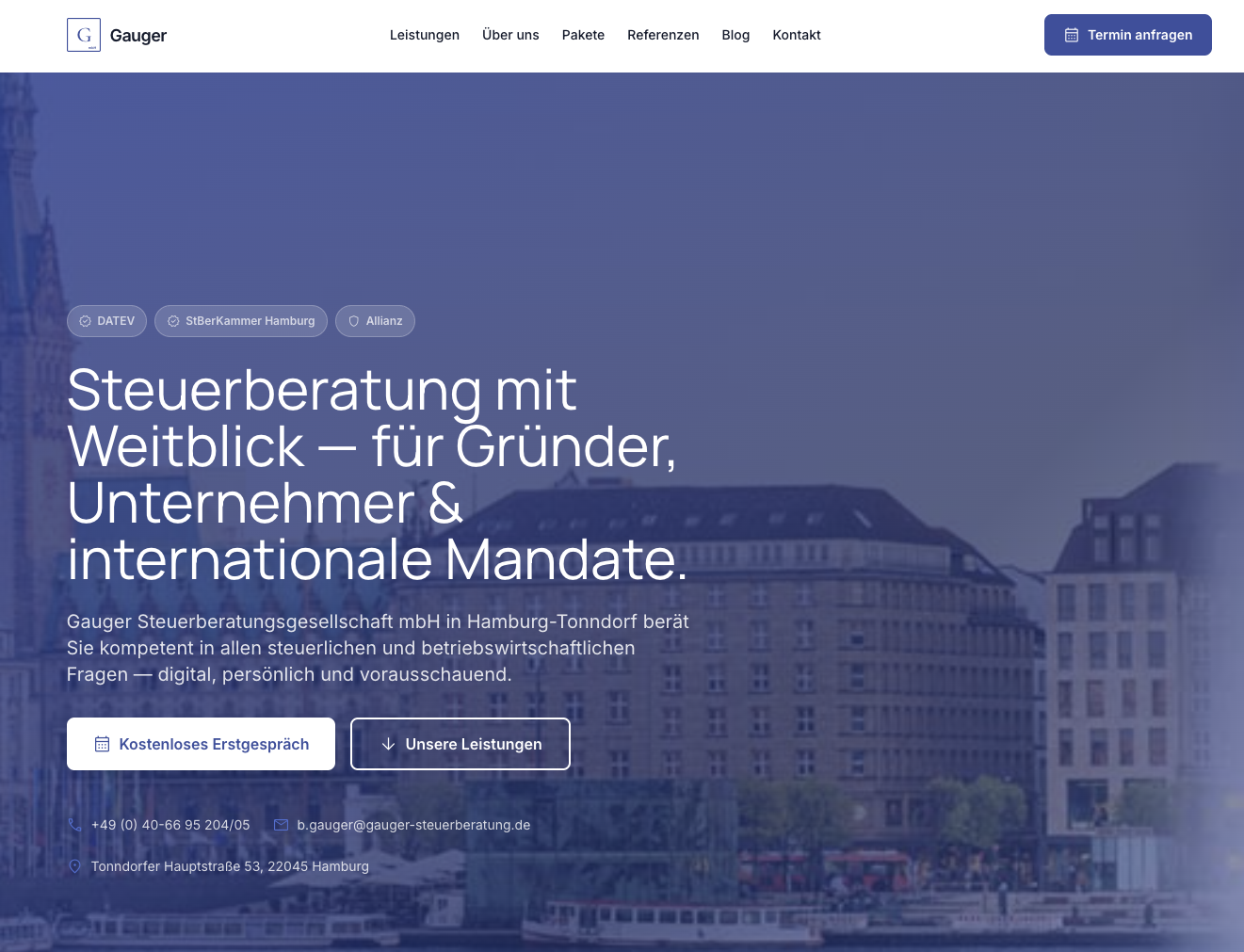 Neue Kanzlei-Website